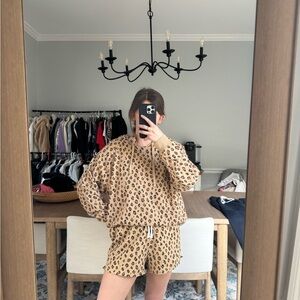 Billabong Tan Leopard Print Apparel
